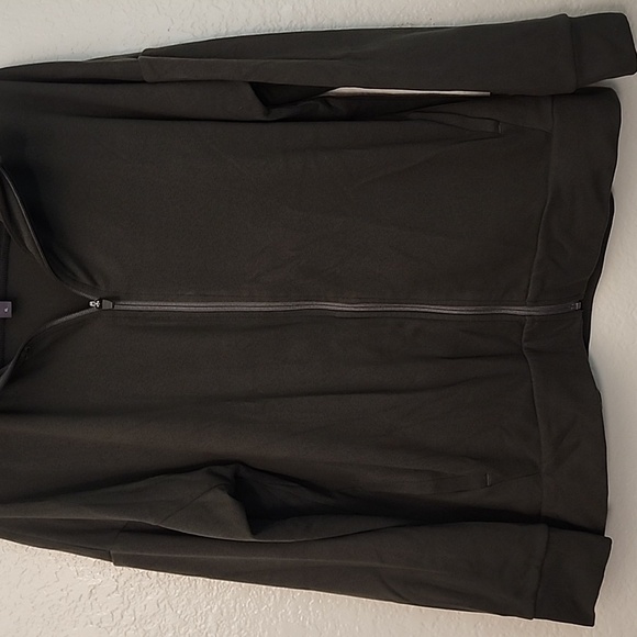 Mondetta Cozy Full Zip Jacket Medium-Burnt Olive - Picture 7 of 13